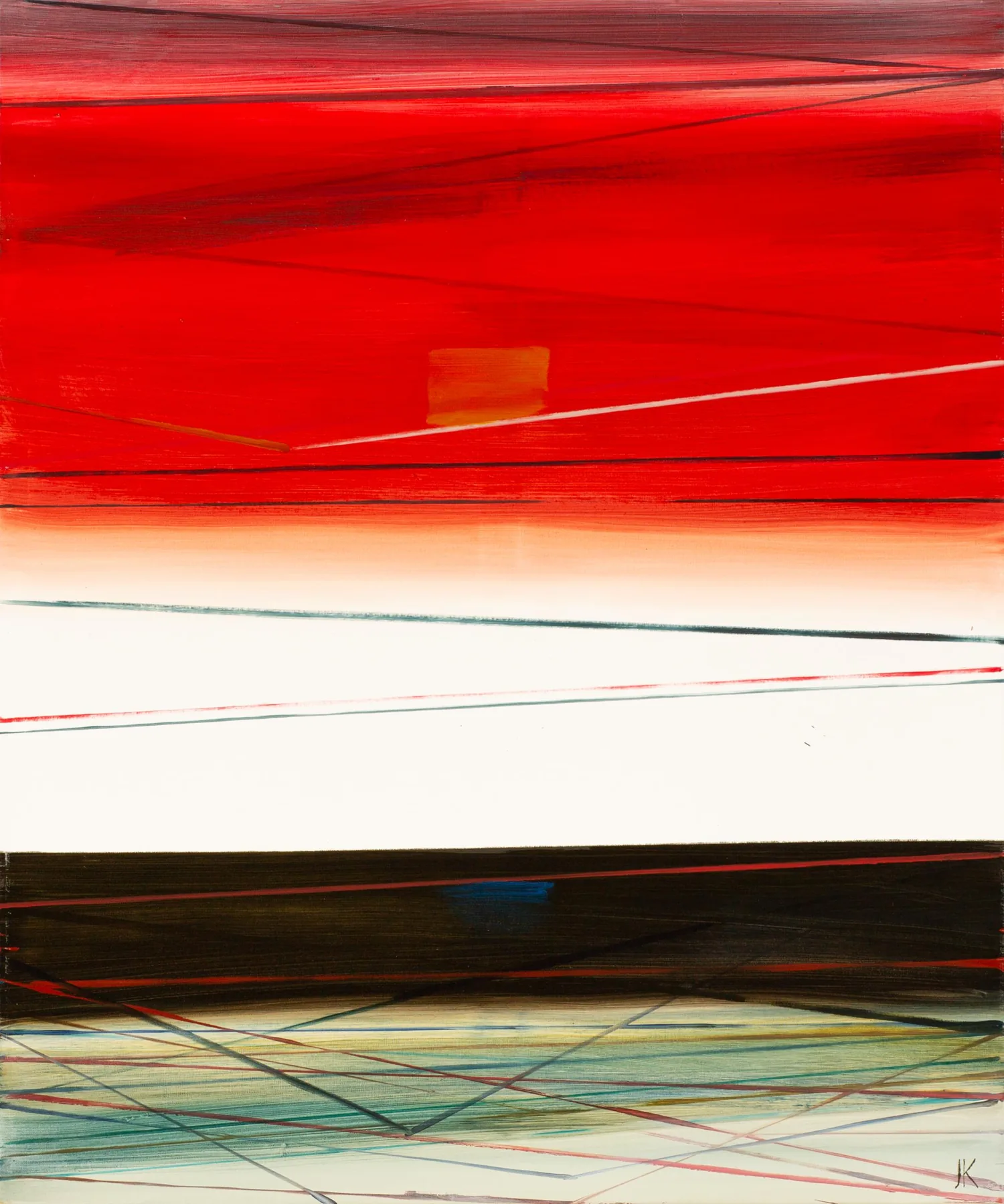 Romance II, a., e., 120x100 cm