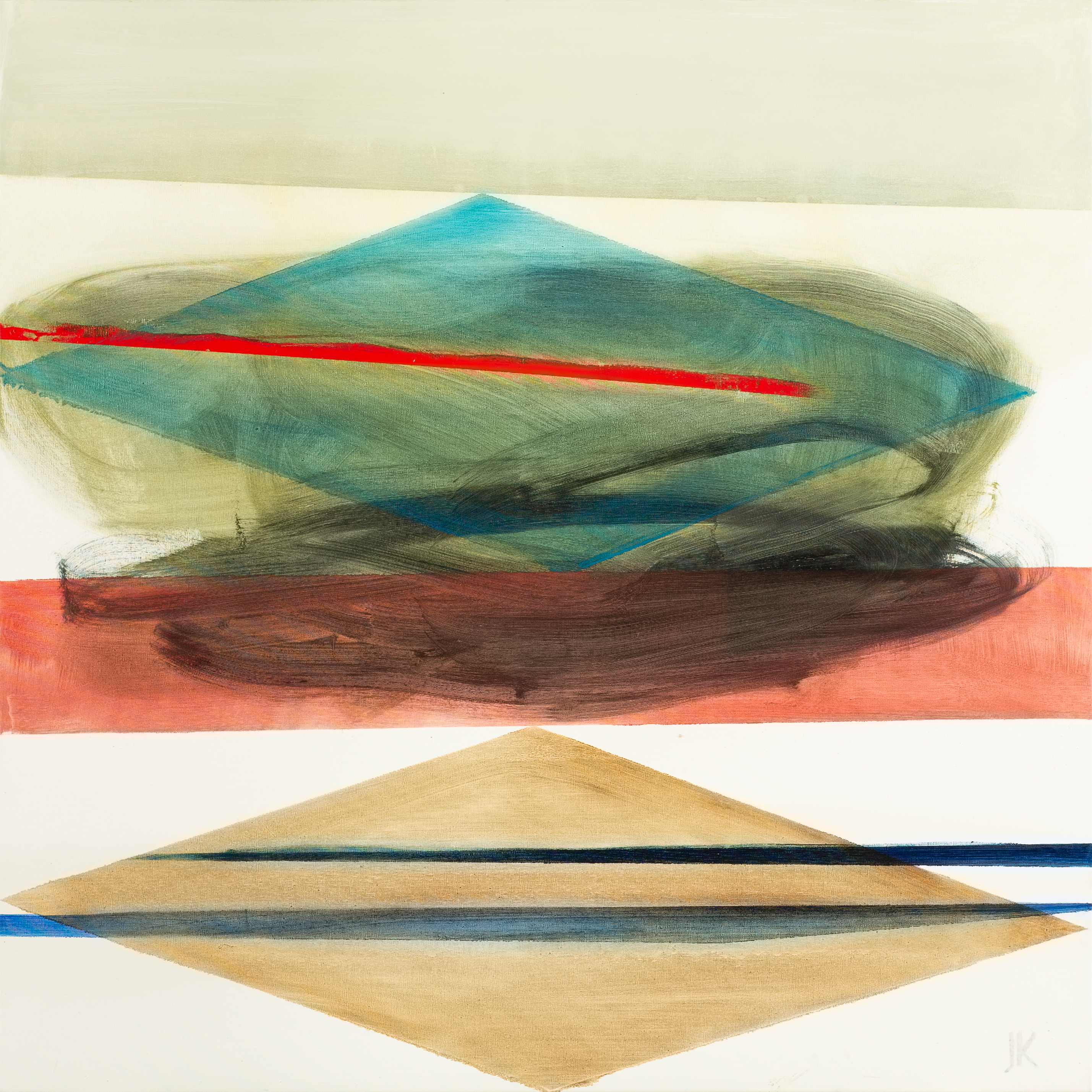 Rekovas romance II, a., e., 100x100 cm