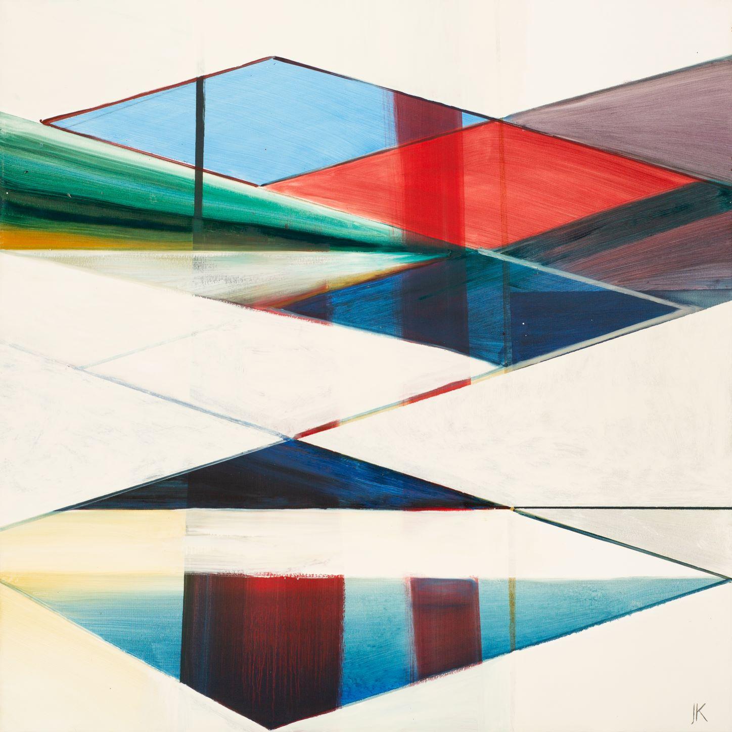 Romance VIII, a., e., 120x120 cm